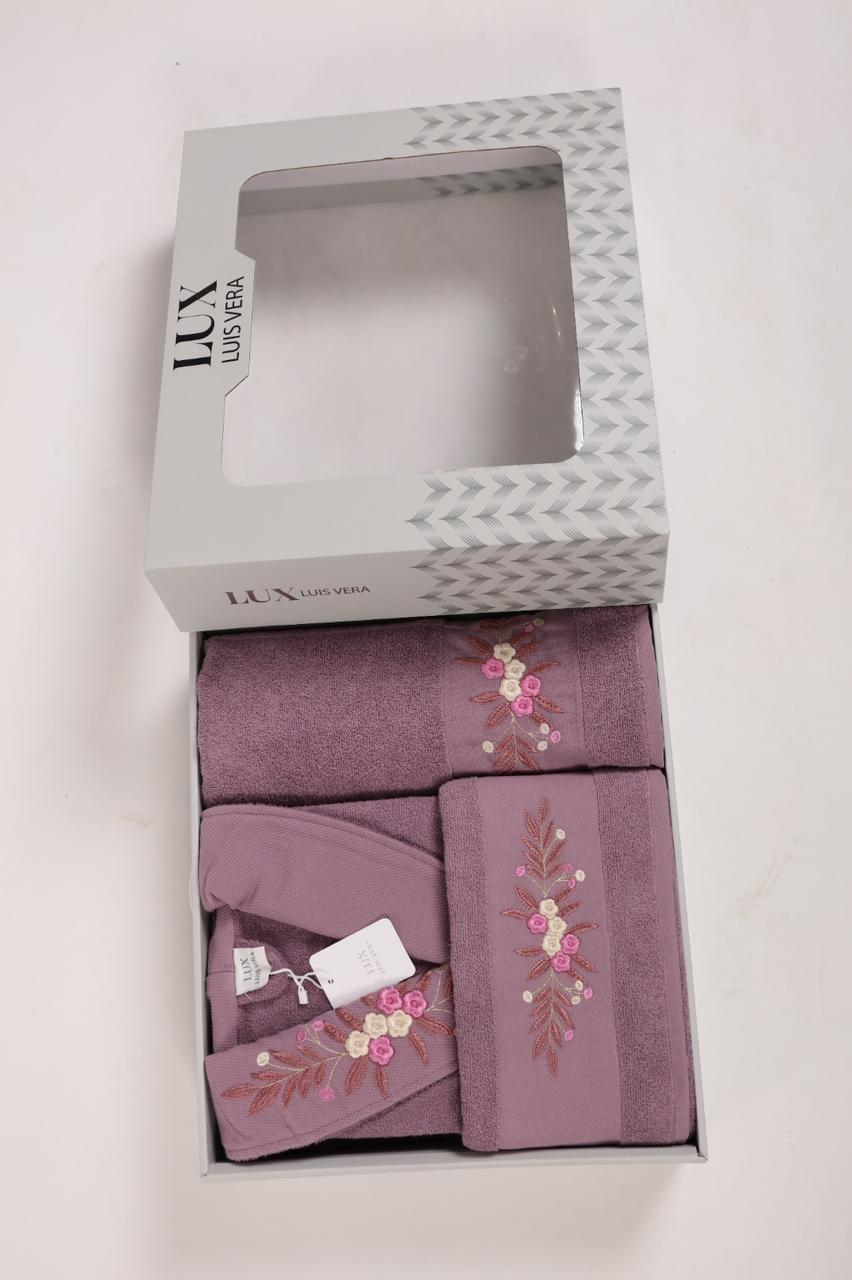Coffret Serviettes Delicat – Mauve