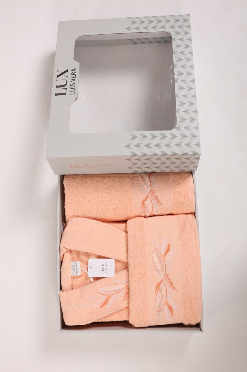 Coffret Serviettes Delicat – Peche