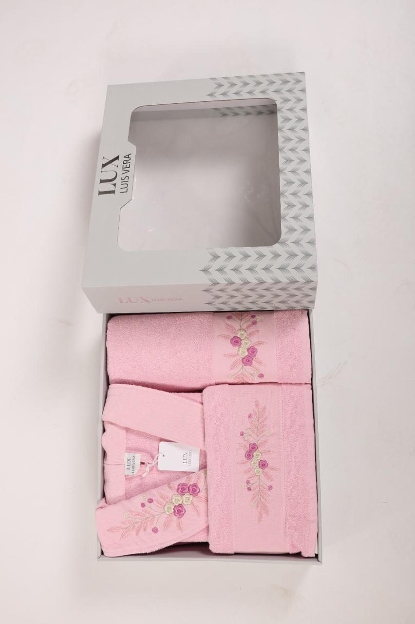 Coffret Serviettes Delicat – Rose