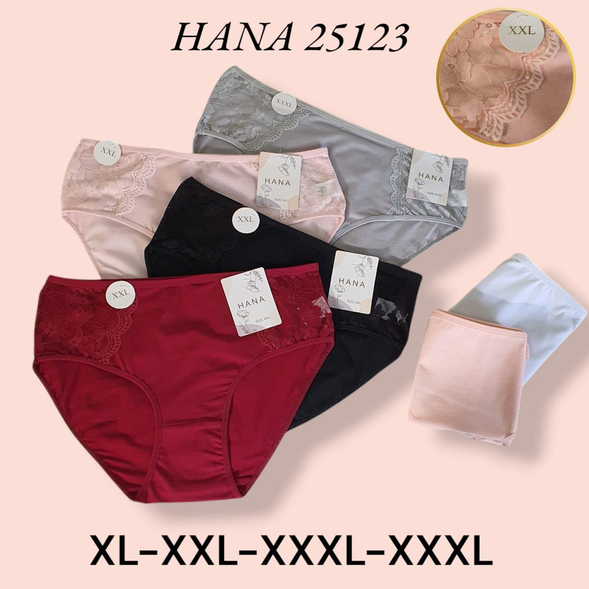 Culotte Femme Imprimée – Motifs Assortis – Réf. 004