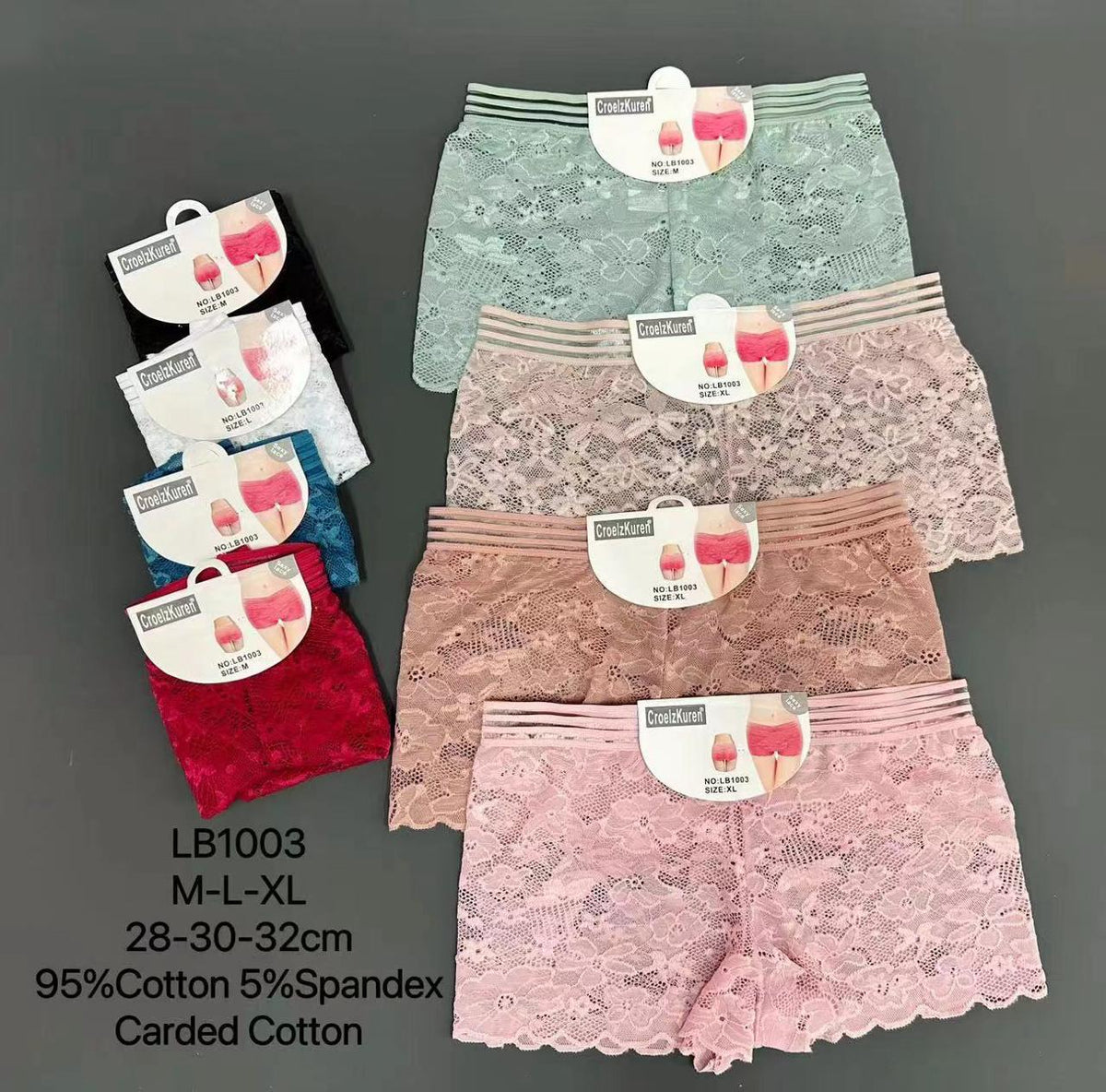 Culotte Femme Imprimée – Motifs Assortis – Réf. 007