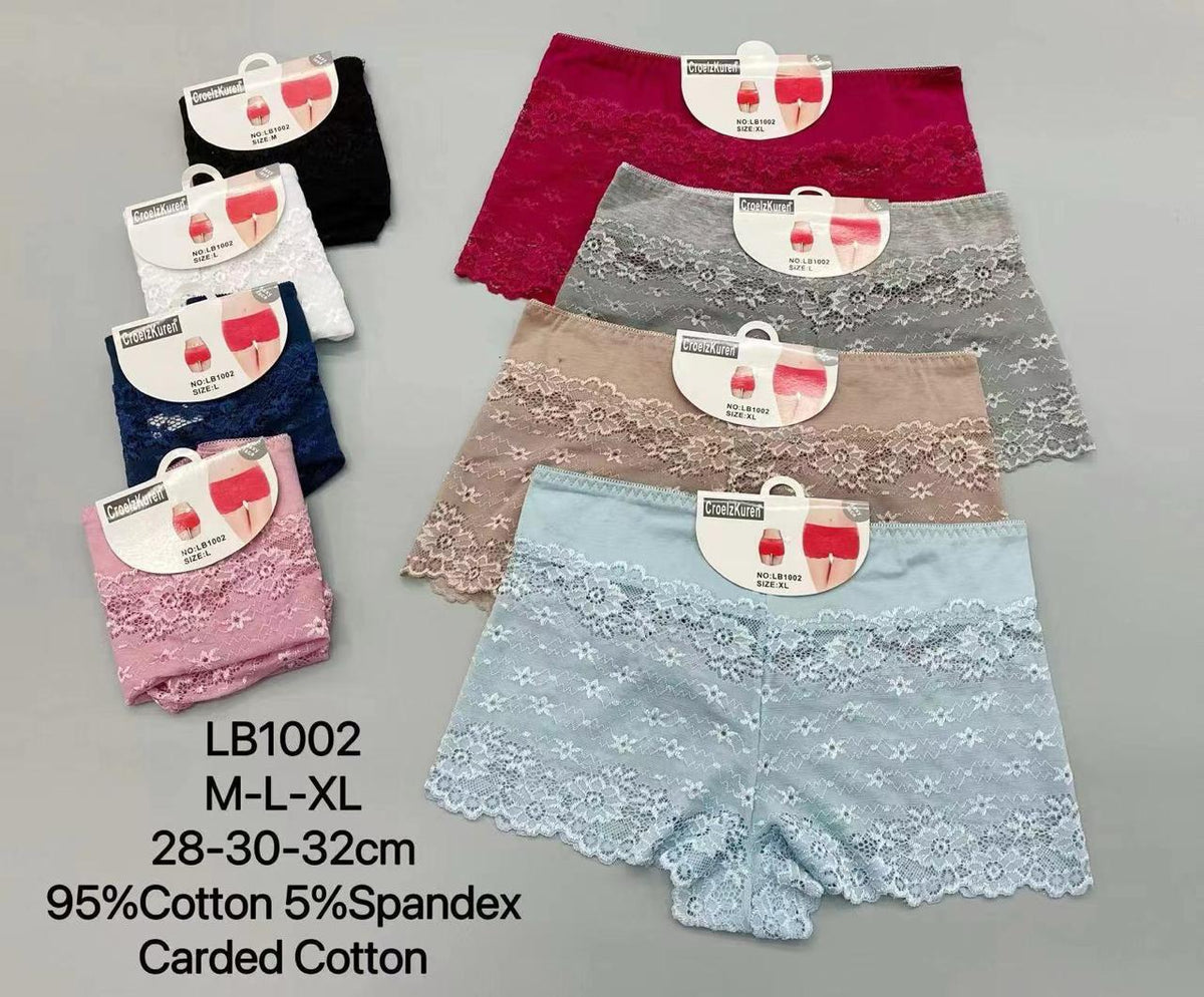 Culotte Femme Imprimée – Motifs Assortis – Réf. 008