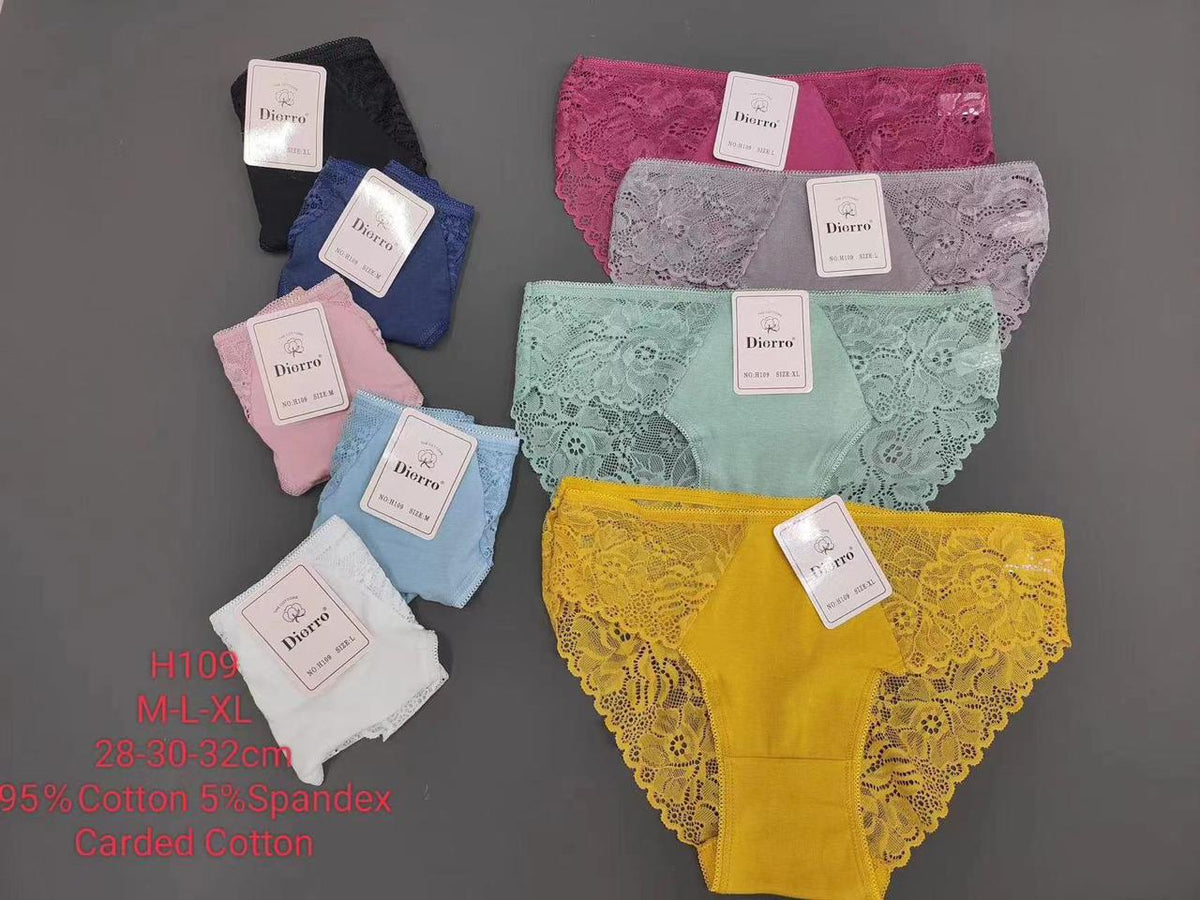 Culotte Femme Imprimée – Motifs Assortis – Réf. 010