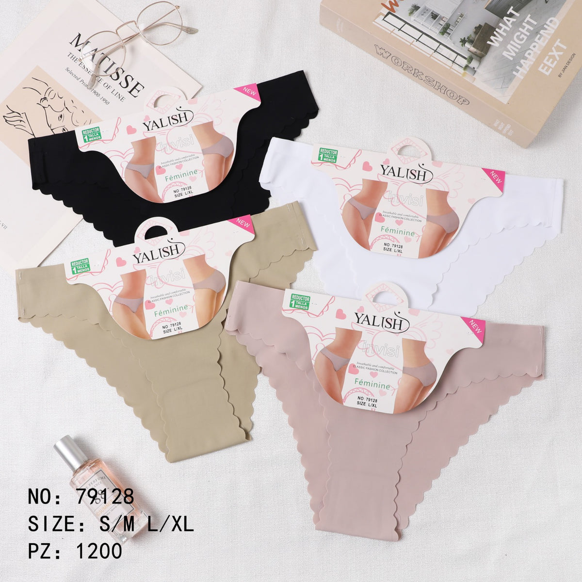 Culotte Femme Imprimée – Motifs Assortis – Réf. 017