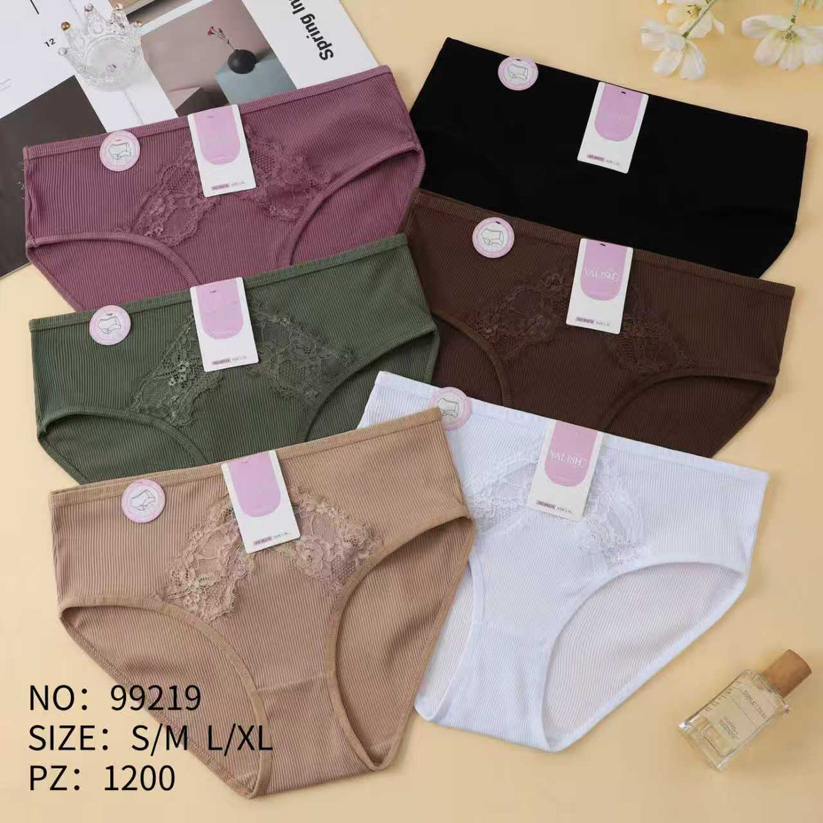 Culotte Femme Imprimée – Motifs Assortis – Réf. 021