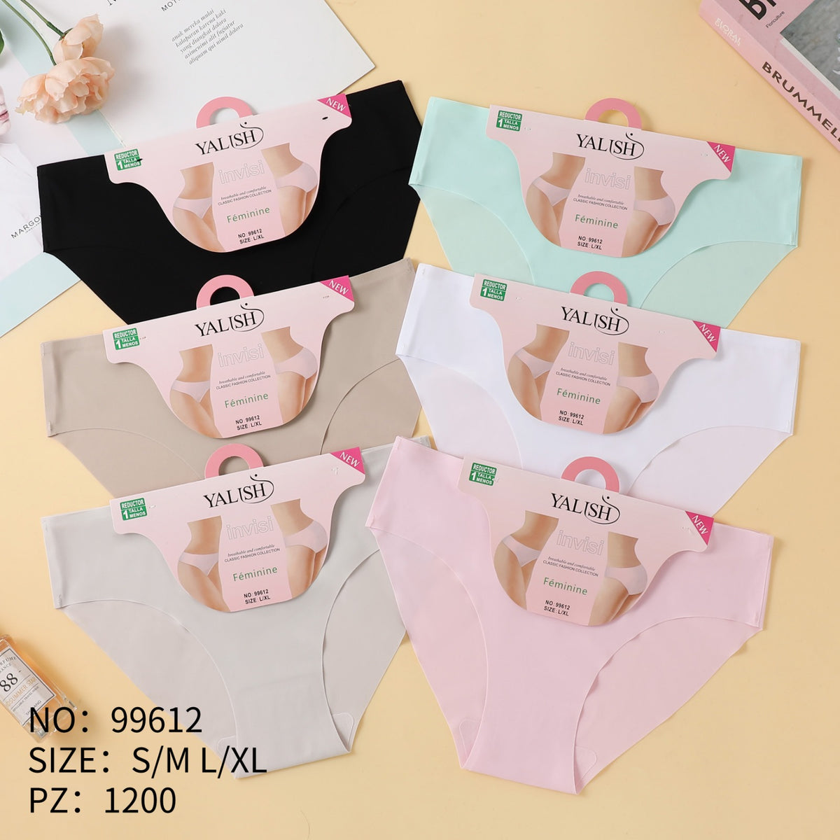 Culotte Femme Imprimée – Motifs Assortis – Réf. 022
