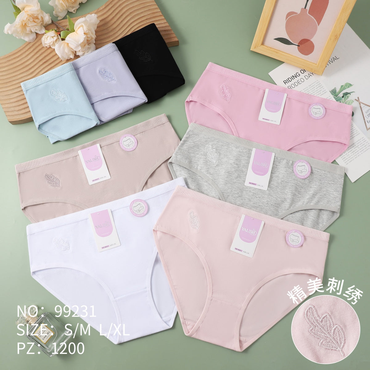 Culotte Femme Imprimée – Motifs Assortis – Réf. 023