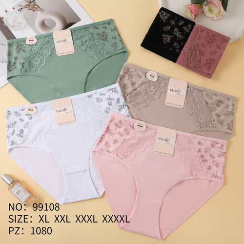 Culotte Femme Imprimée – Motifs Assortis – Réf. 038