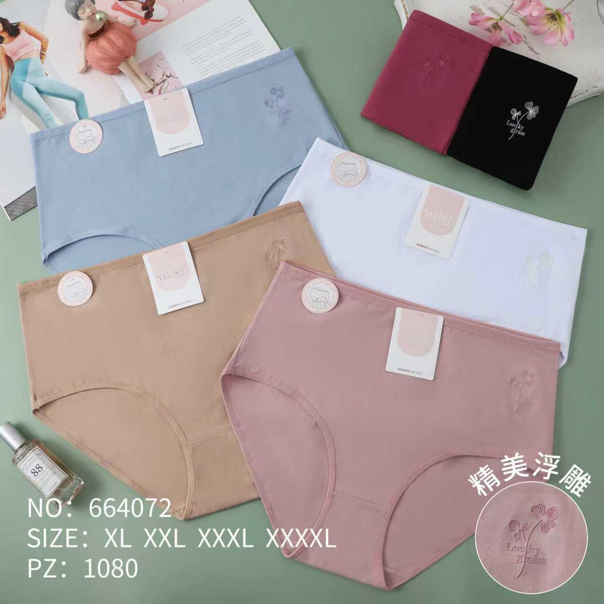 Culotte Femme Imprimée – Motifs Assortis – Réf. 051