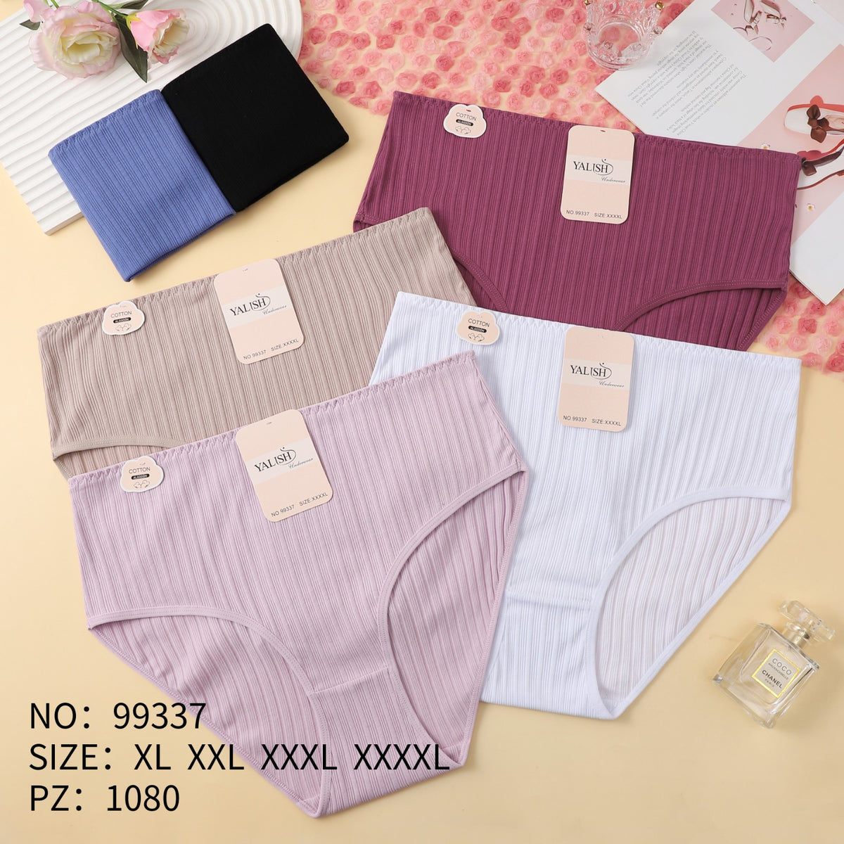 Culotte Femme Imprimée – Motifs Assortis – Réf. 054