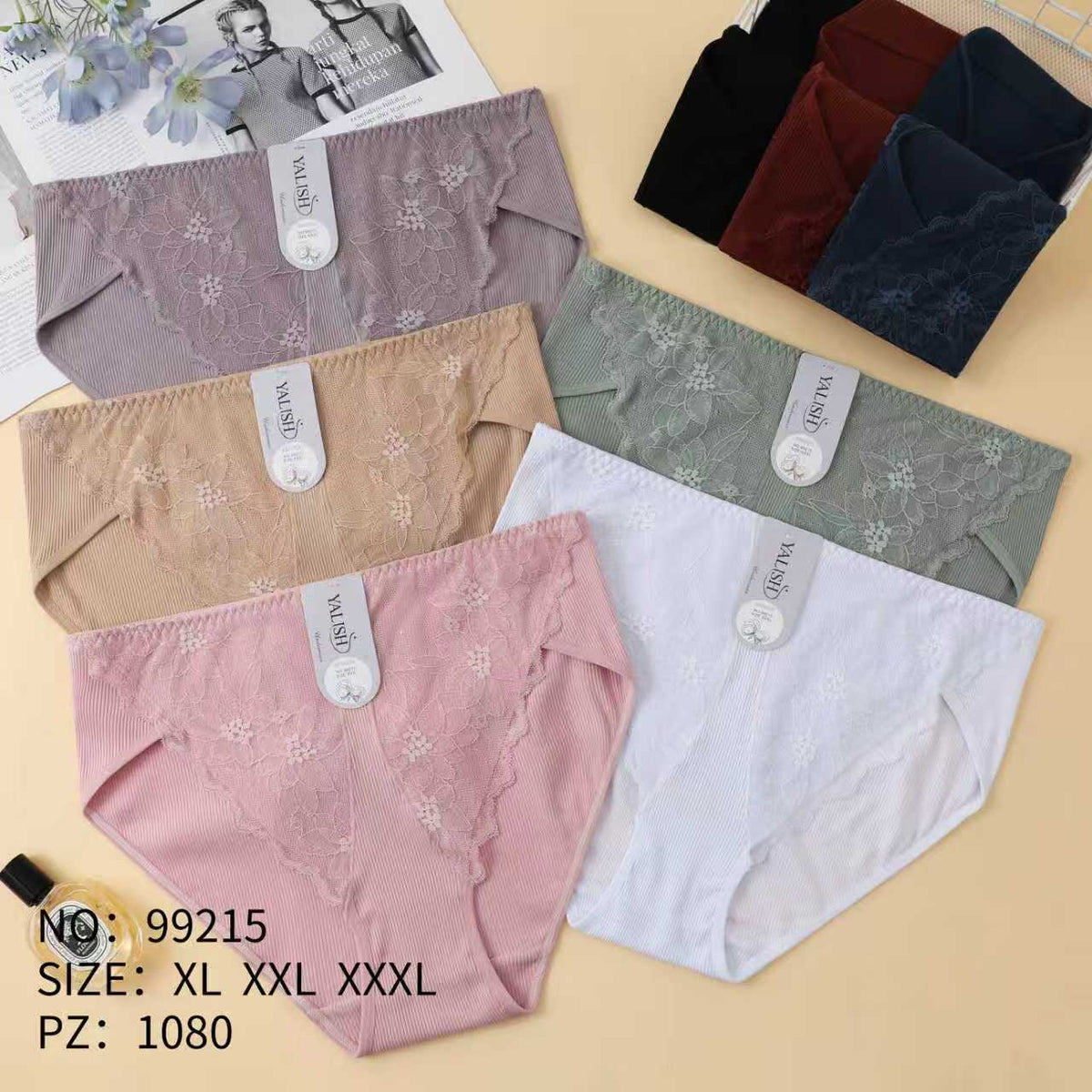 Culotte Femme Imprimée – Motifs Assortis – Réf. 058