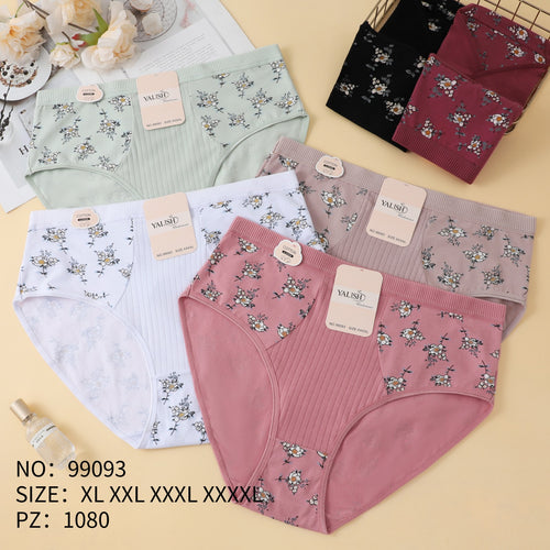 Culotte Femme Imprimée – Motifs Assortis – Réf. 070