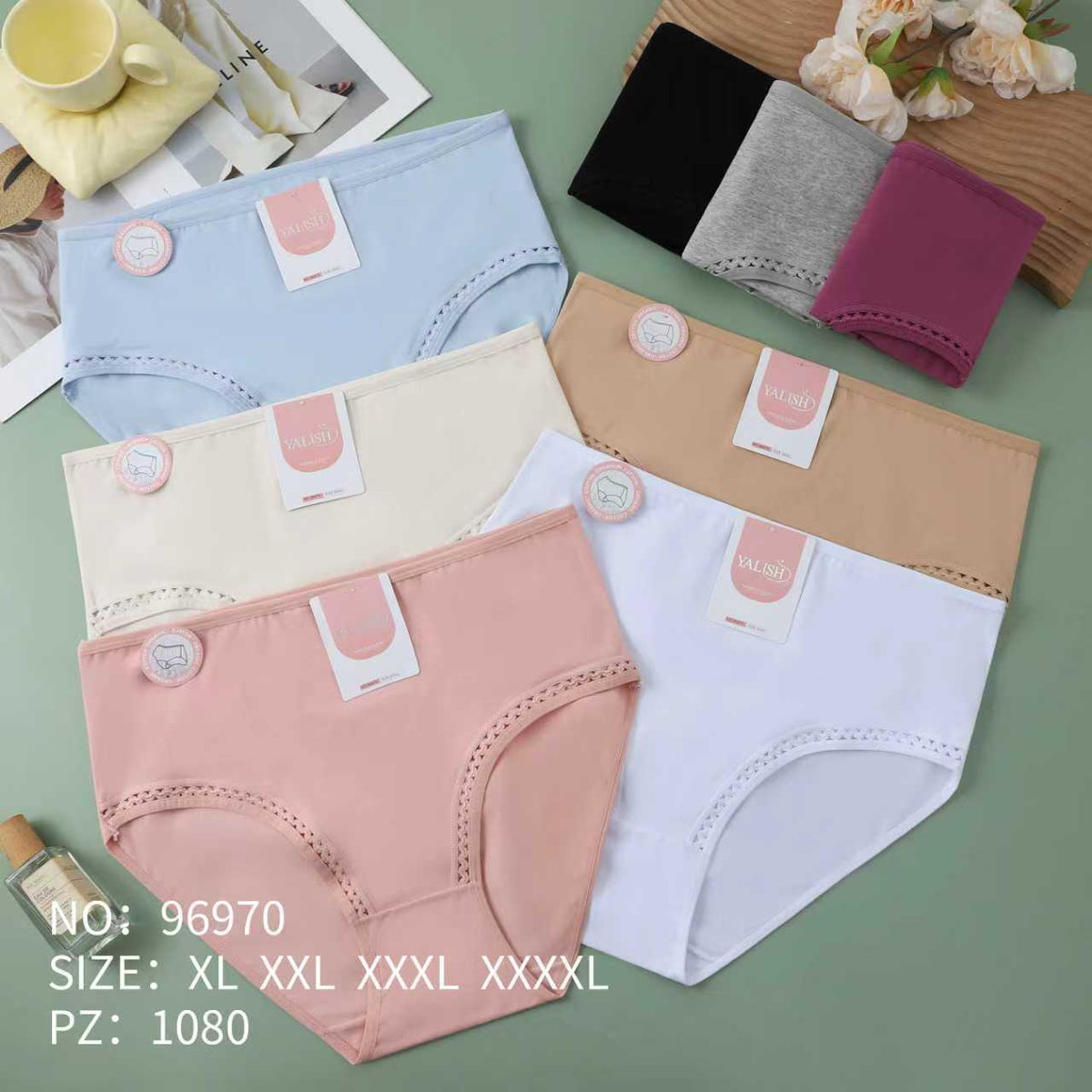 Culotte Femme Imprimée – Motifs Assortis – Réf. 078