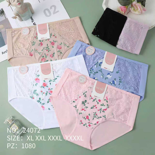 Culotte Femme Imprimée – Motifs Assortis – Réf. 079