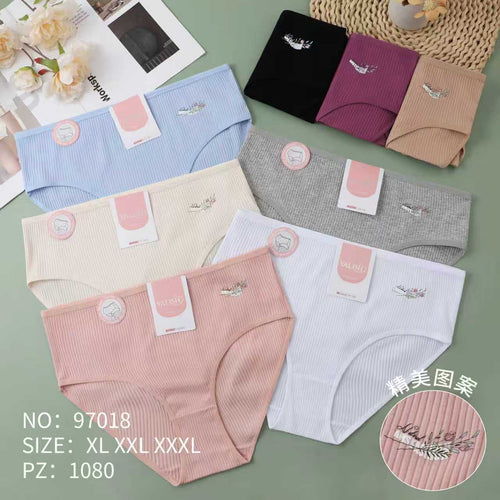 Culotte Femme Imprimée – Motifs Assortis – Réf. 080