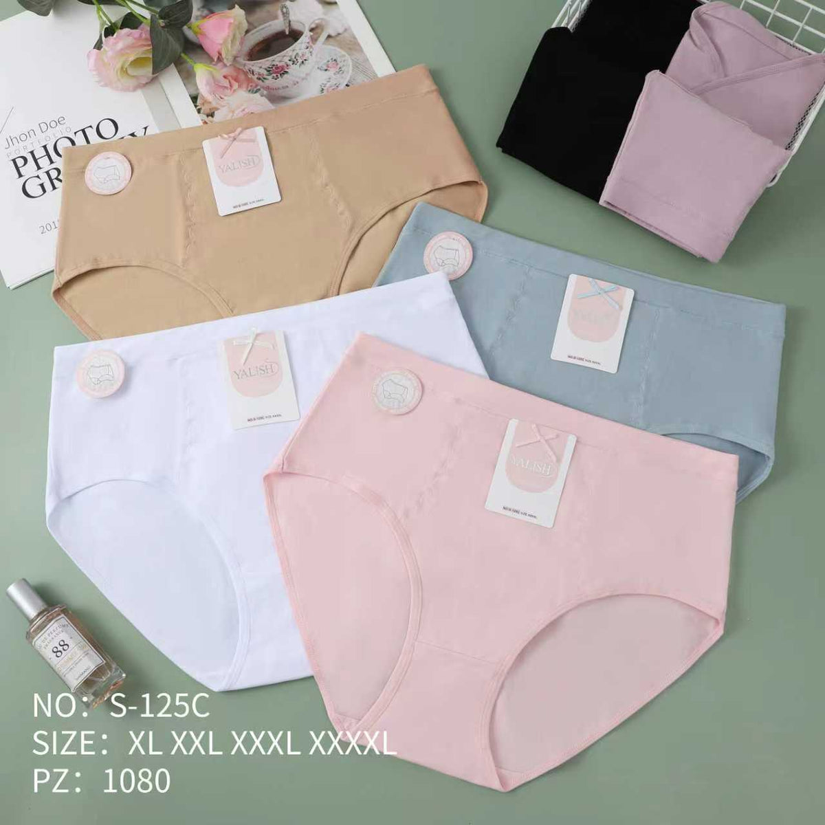 Culotte Femme Imprimée – Motifs Assortis – Réf. 087