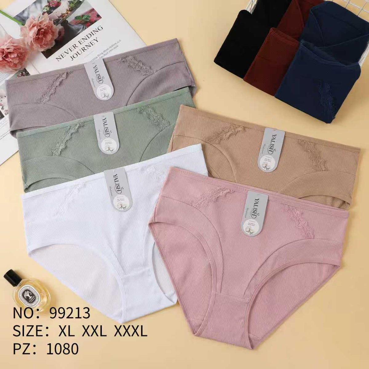 Culotte Femme Imprimée – Motifs Assortis – Réf. 094