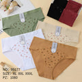 Culotte Femme Imprimée – Motifs Assortis – Réf. 096