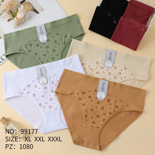 Culotte Femme Imprimée – Motifs Assortis – Réf. 096
