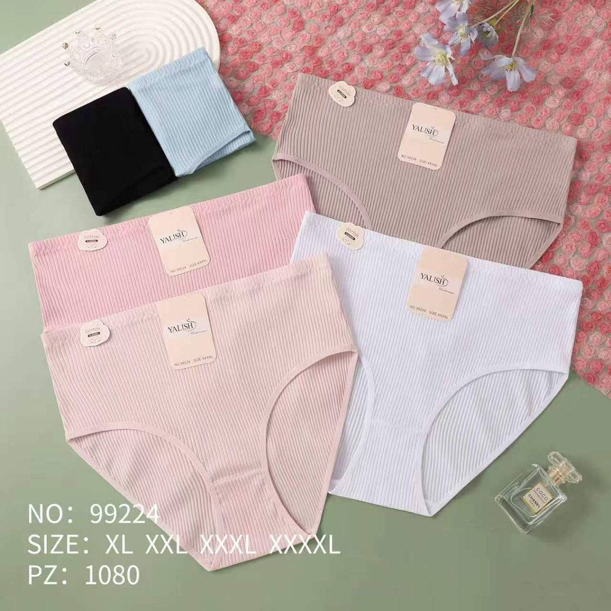 Culotte Femme Imprimée – Motifs Assortis – Réf. 100