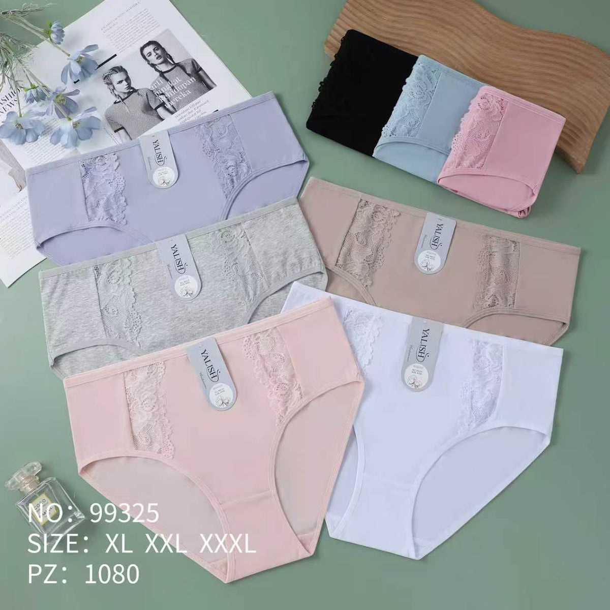 Culotte Femme Imprimée – Motifs Assortis – Réf. 101
