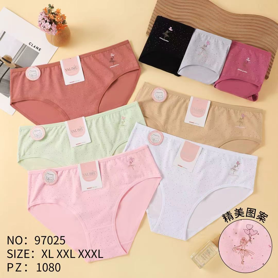 Culotte Femme Imprimée – Motifs Assortis – Réf. 107