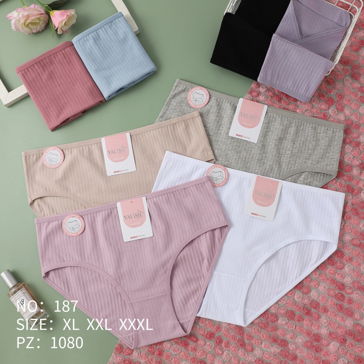 Culotte Femme Imprimée – Motifs Assortis – Réf. 145