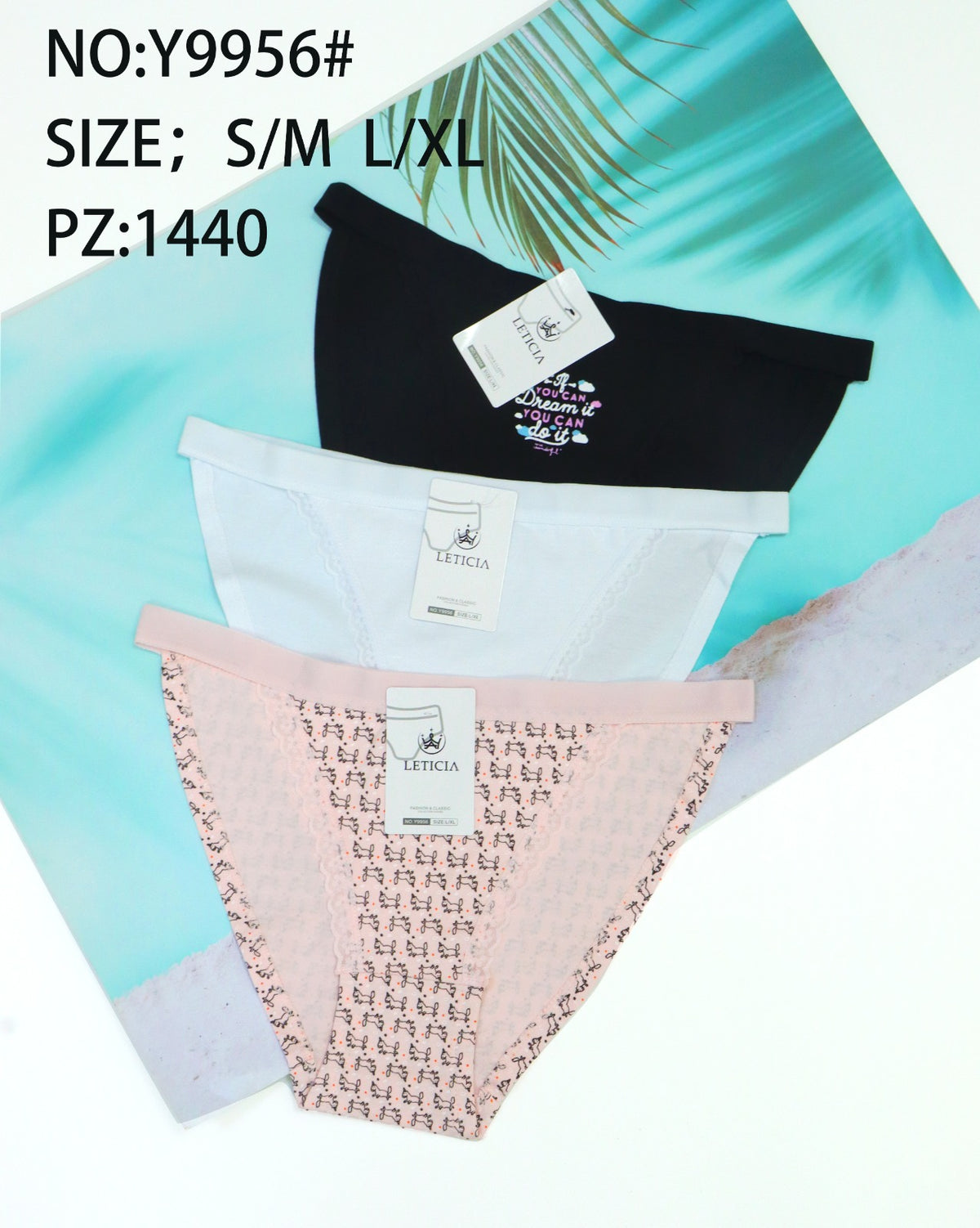 Culotte Femme Imprimée – Motifs Assortis – Réf. 154