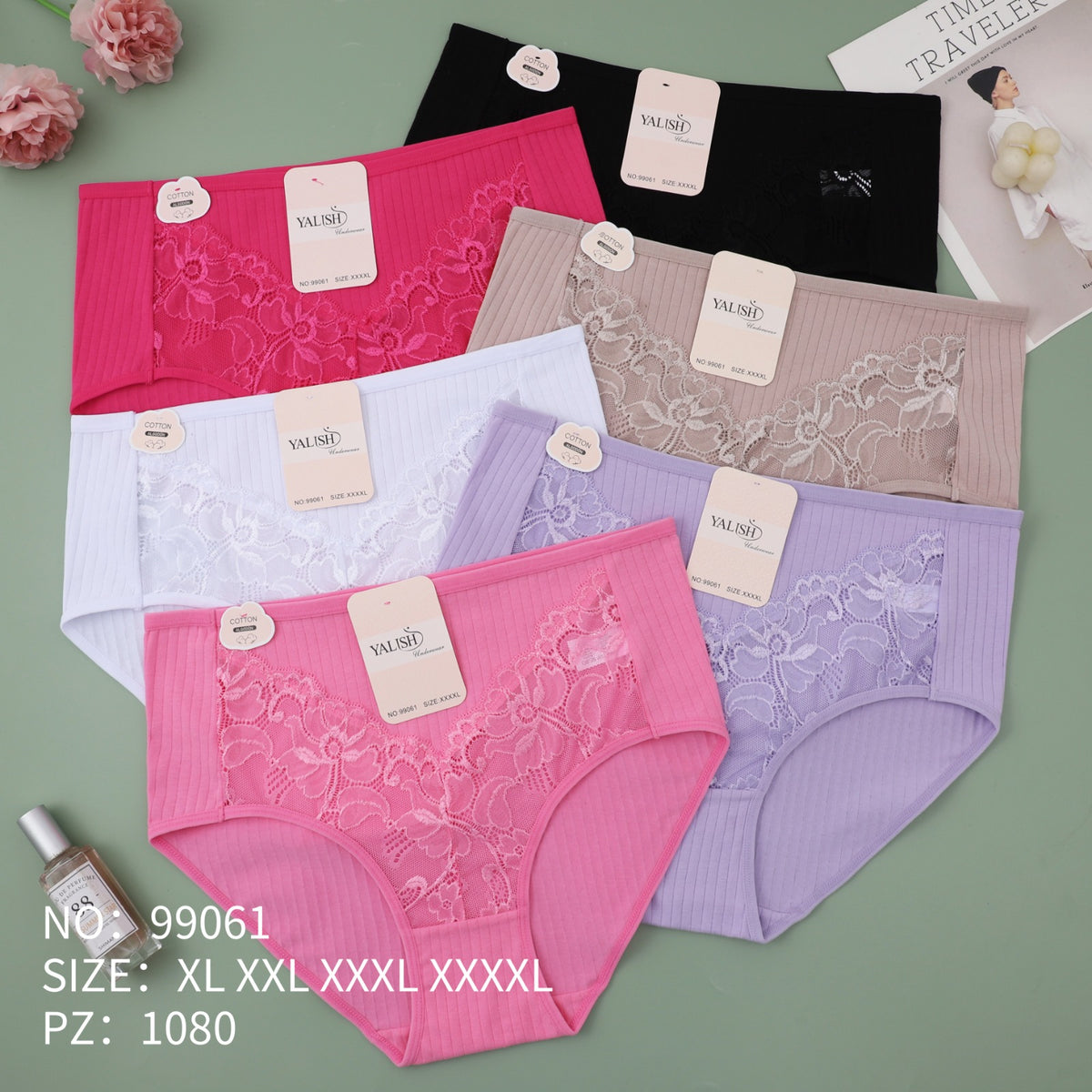 Culotte Femme Imprimée – Motifs Assortis – Réf. 155