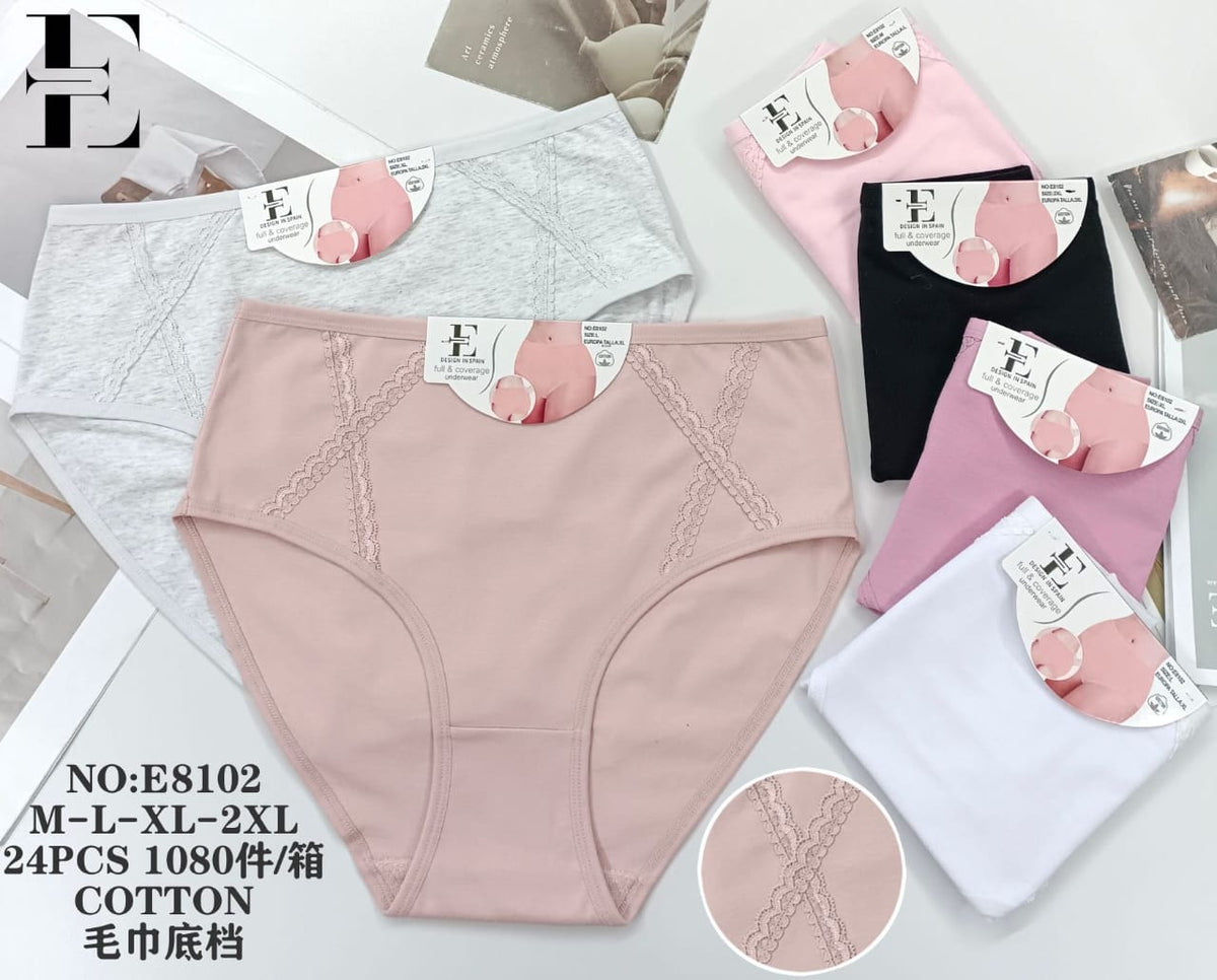 Culotte Femme Imprimée – Motifs Assortis – Réf. 188