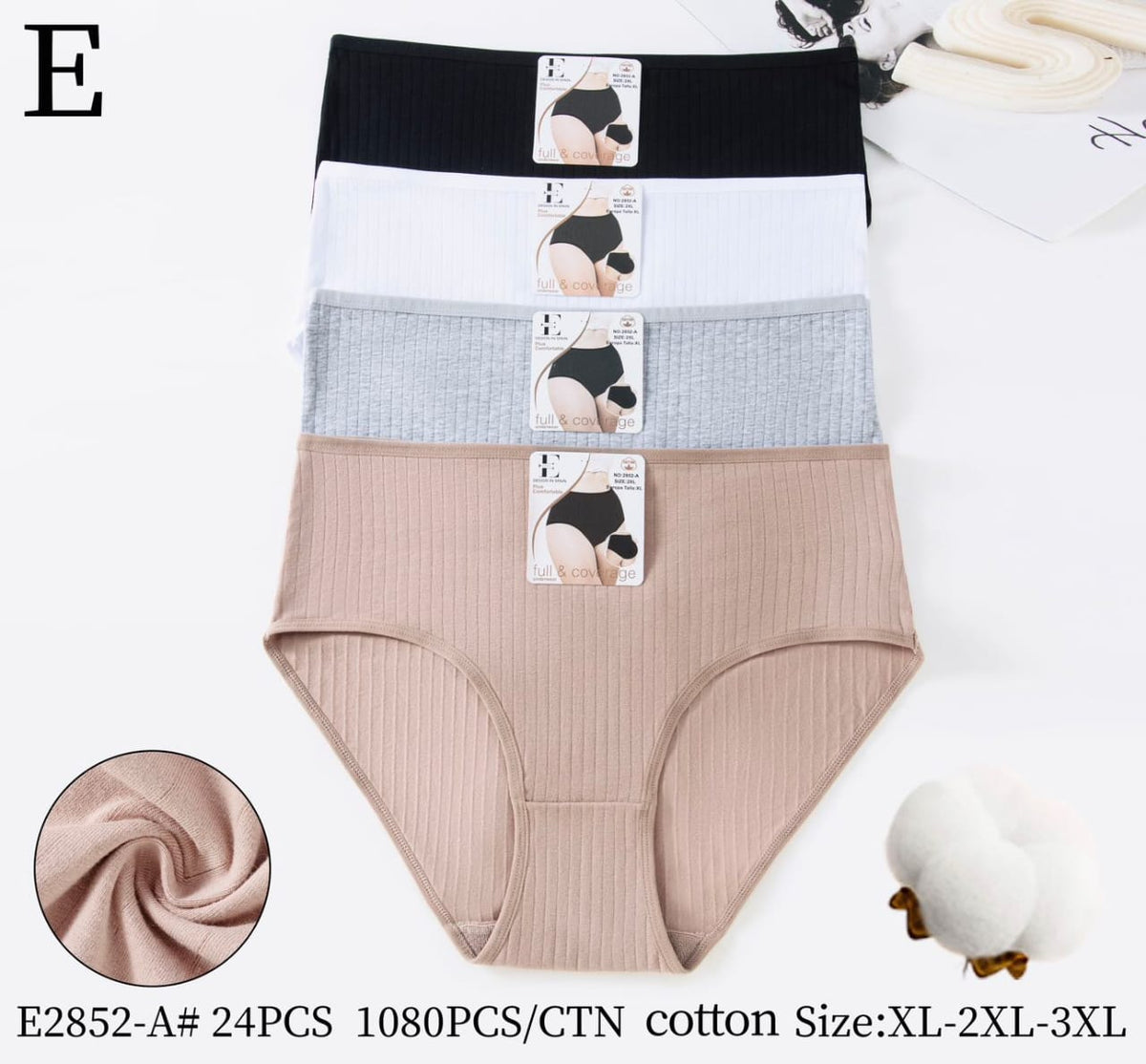 Culotte Femme Imprimée – Motifs Assortis – Réf. 190