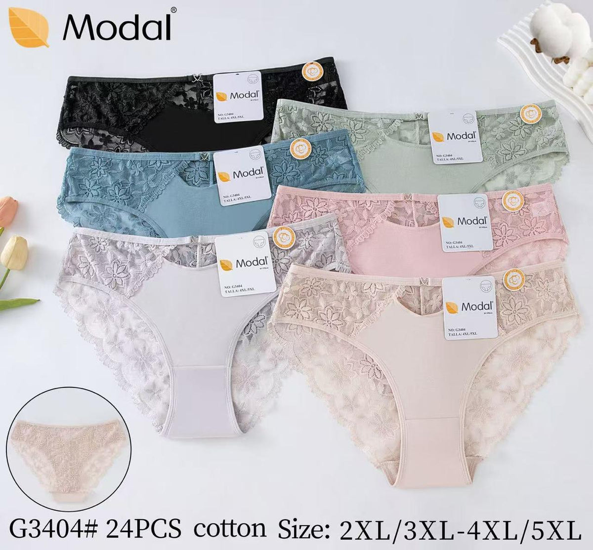 Culotte Femme Imprimée – Motifs Assortis – Réf. 203