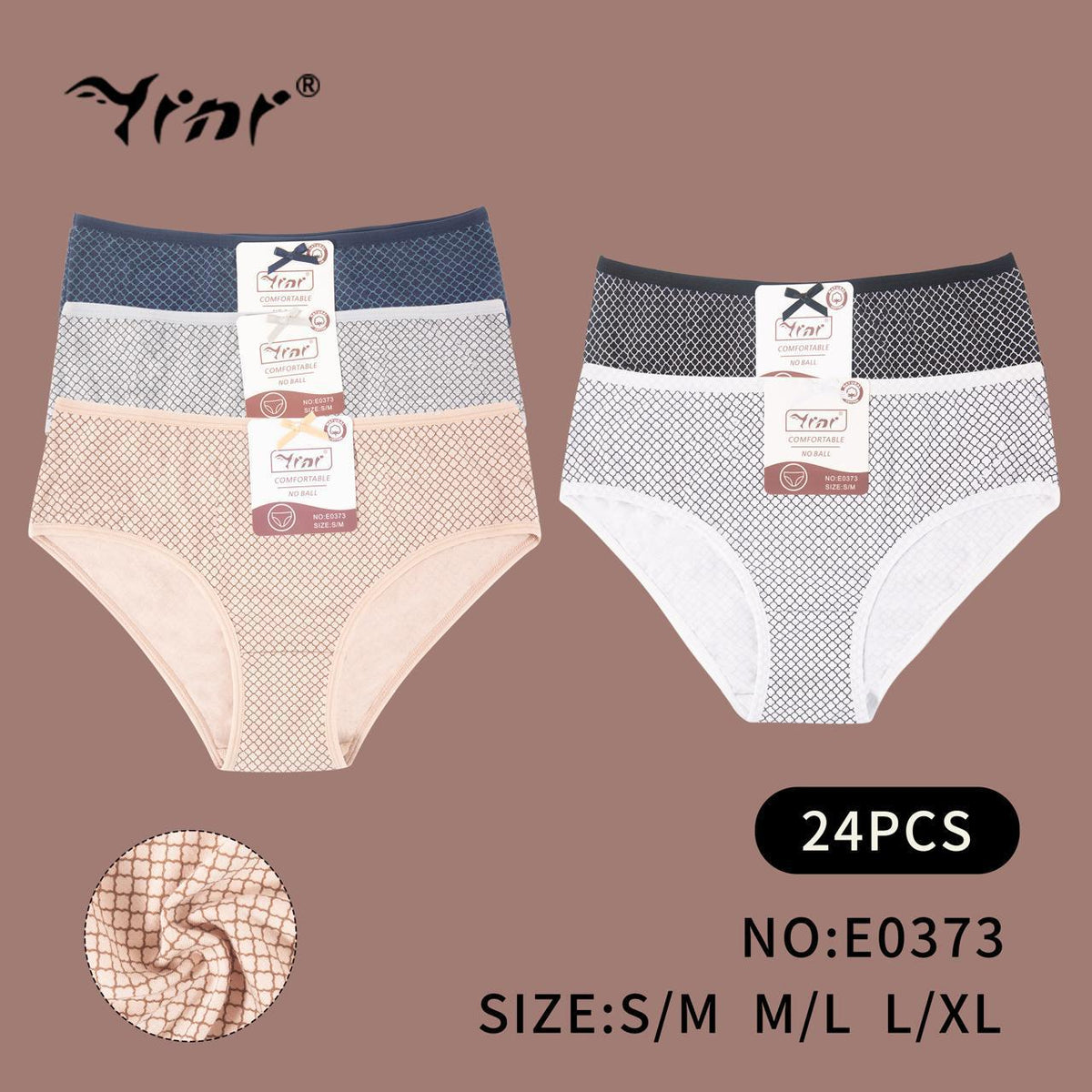 Culotte Femme Imprimée – Motifs Assortis – Réf. 208