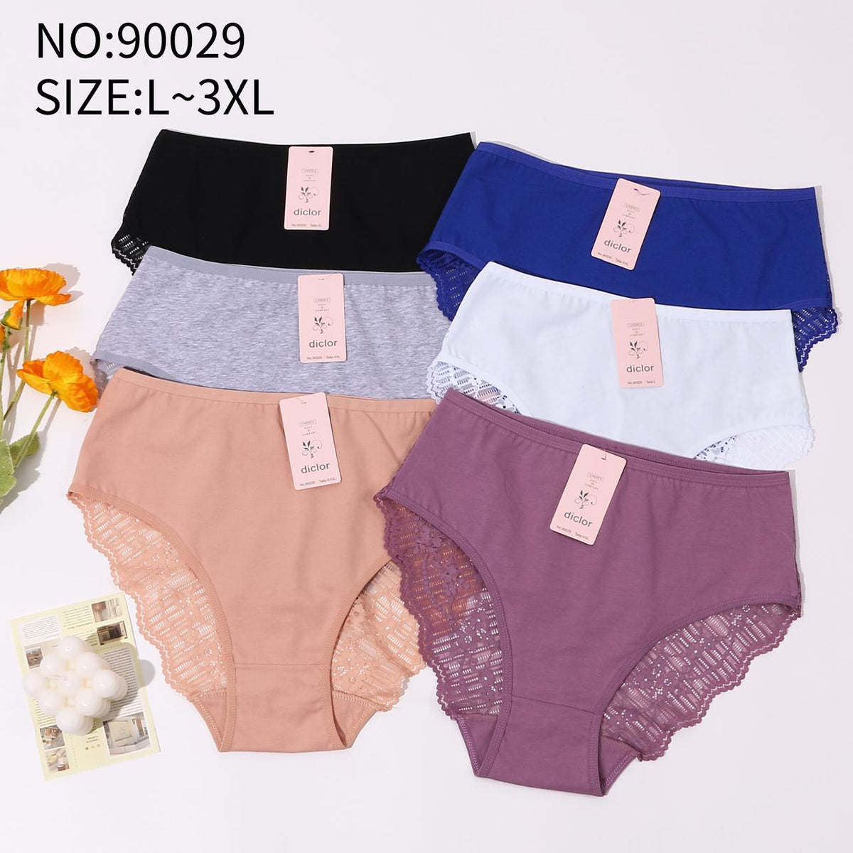 Culotte Femme Imprimée – Motifs Assortis – Réf. 220