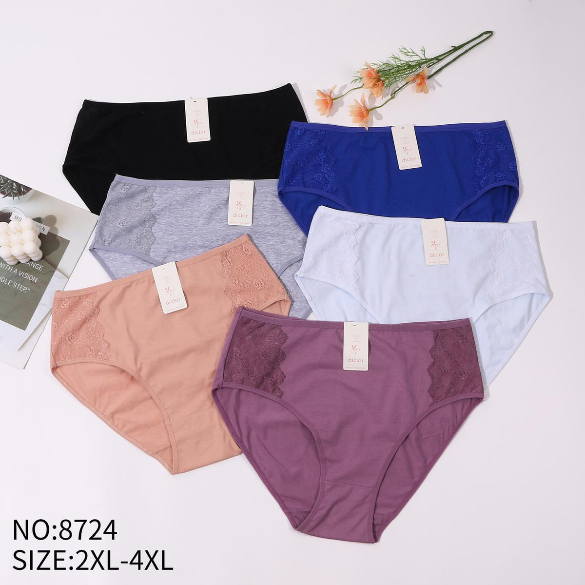 Culotte Femme Imprimée – Motifs Assortis – Réf. 222
