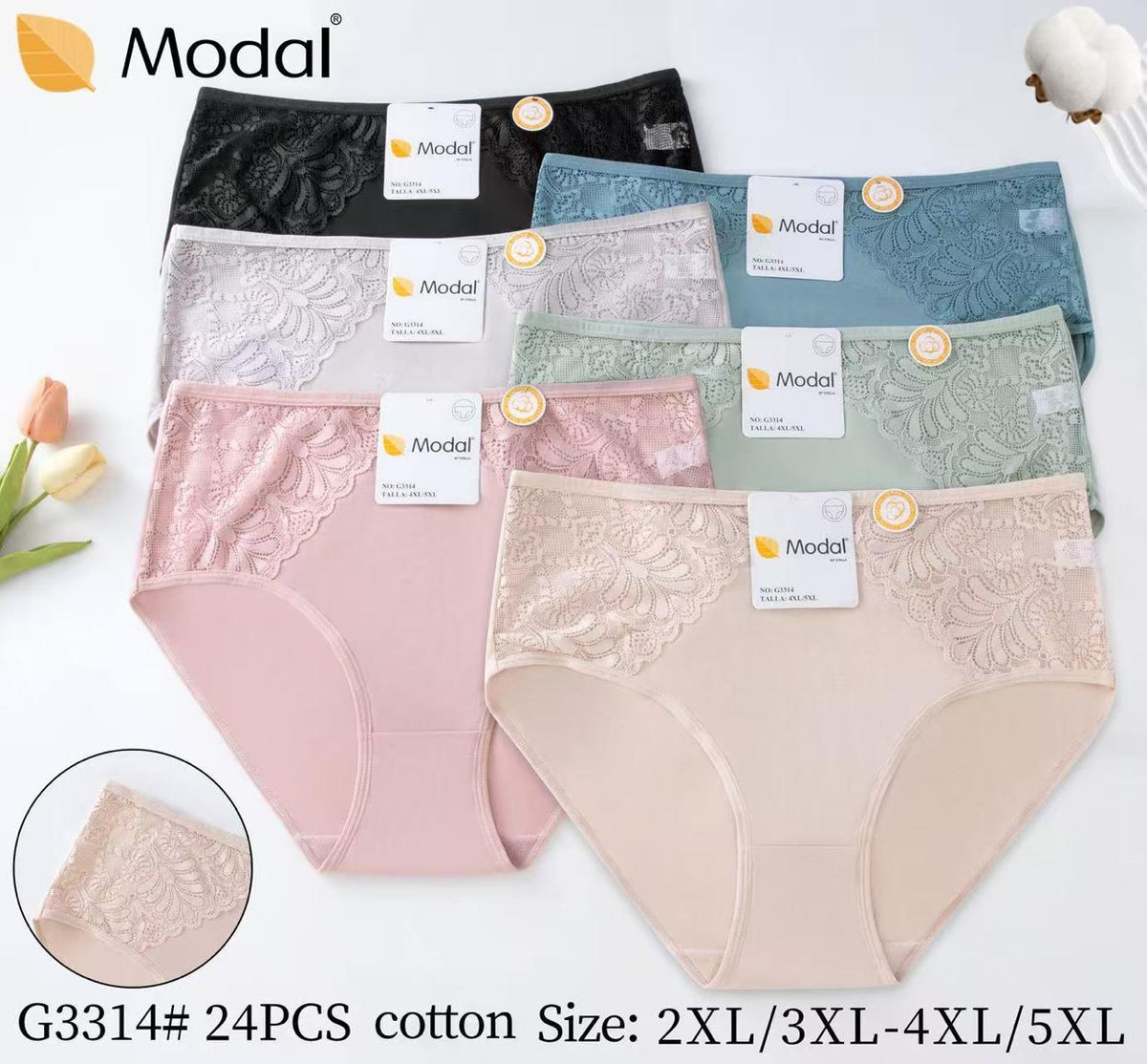 Culotte Femme Imprimée – Motifs Assortis – Réf. 226