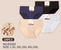 Culotte Femme Imprimée – Motifs Assortis – Réf. 260