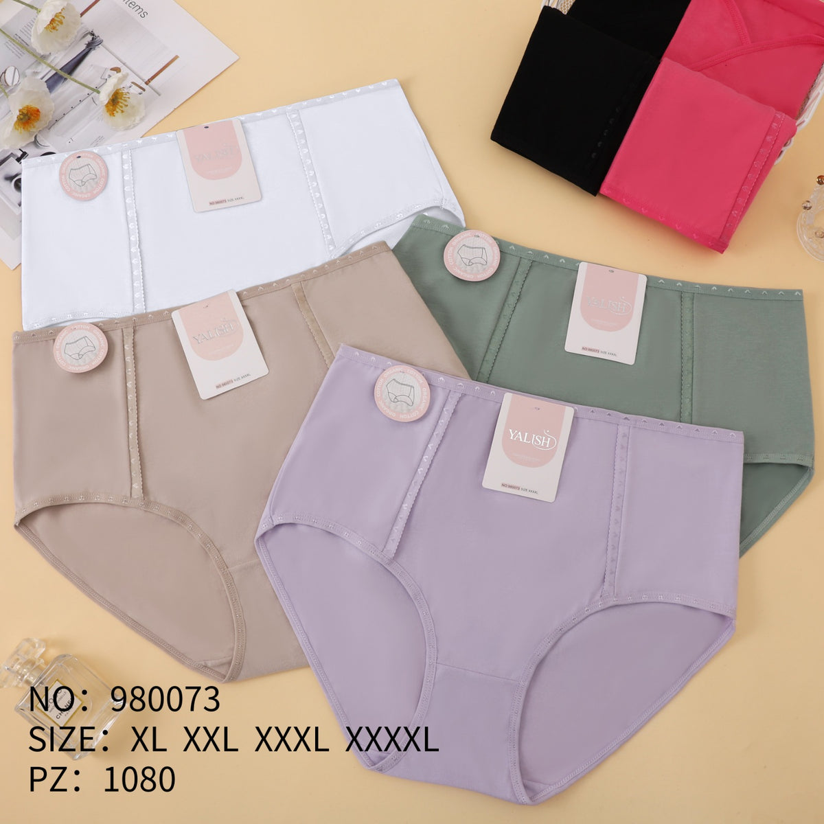 Culotte Femme Imprimée – Motifs Assortis – Réf. 266