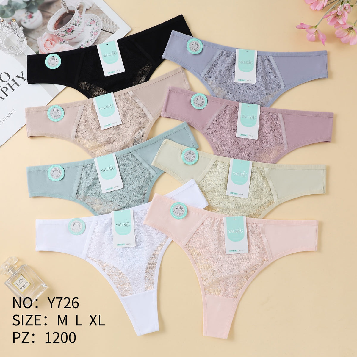 Culotte Femme Imprimée – Motifs Assortis – Réf. 269