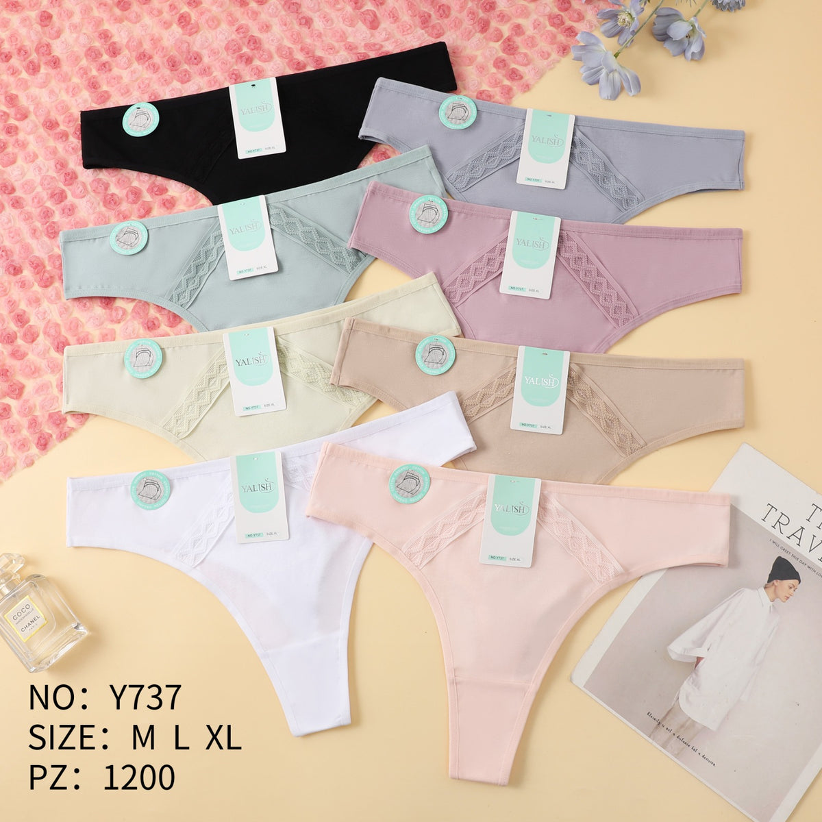 Culotte Femme Imprimée – Motifs Assortis – Réf. 270