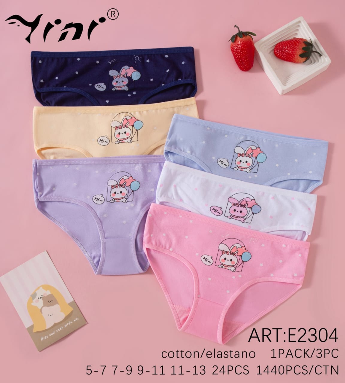 Culotte Fille en Pack – Réf. E2304