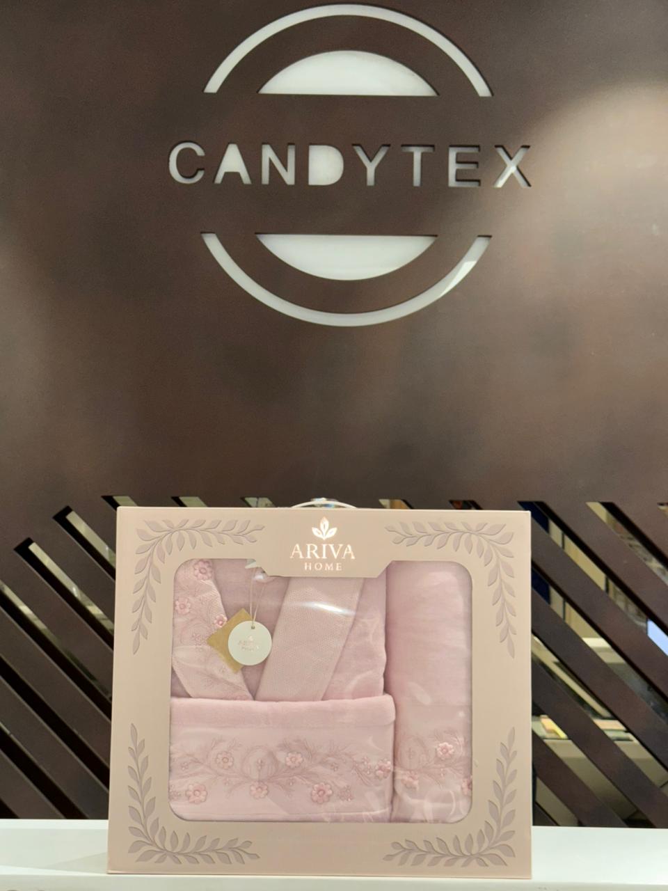 Ensemble Serviettes CANDYTEX Luxe – Rose