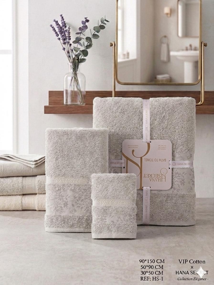 Ensemble Serviettes Decoratif – Gris