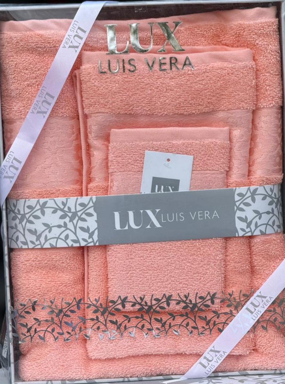 Ensemble Serviettes LUX VERA – Corail