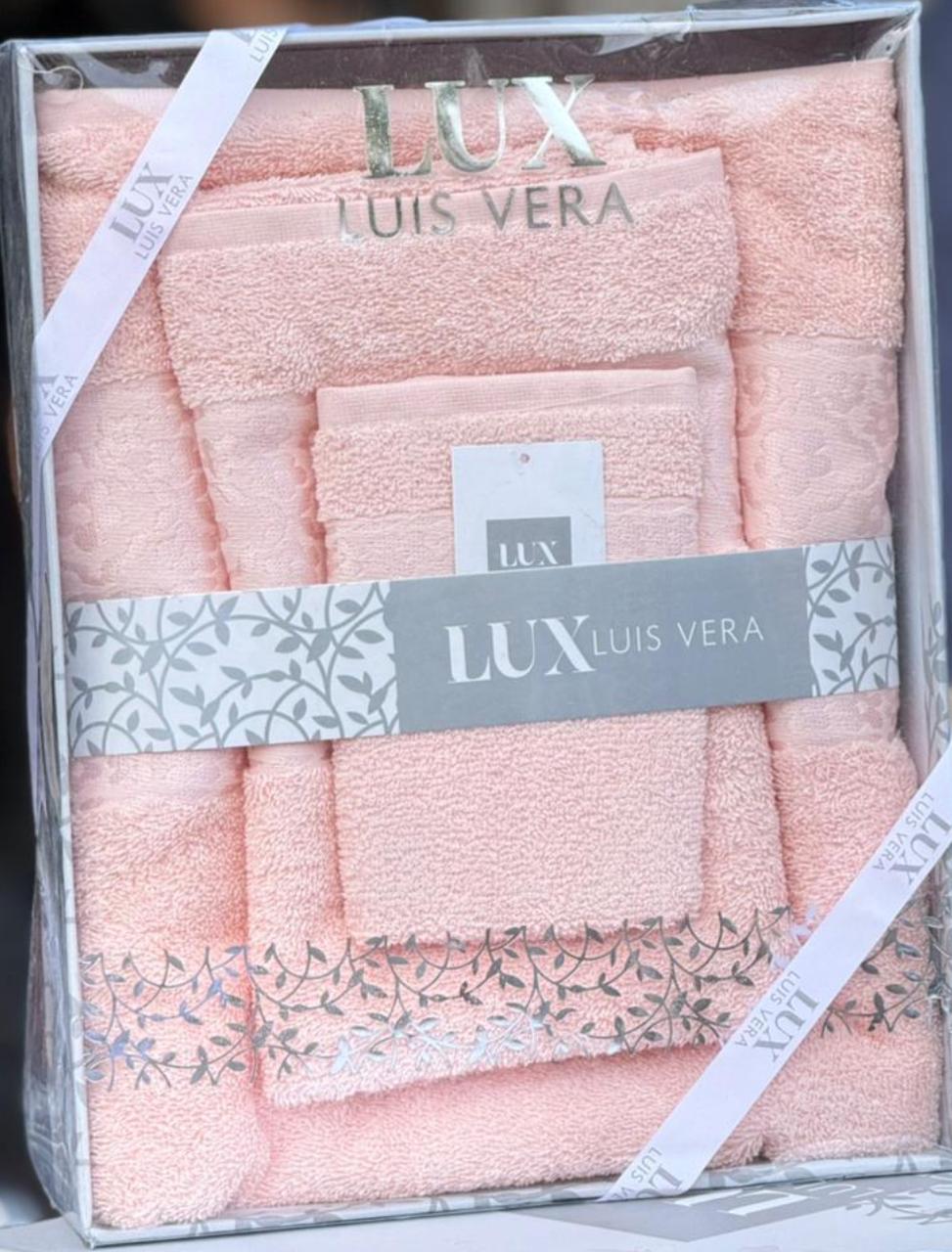 Ensemble Serviettes LUX VERA – Rose Poudre