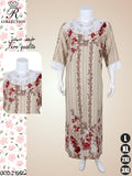 Chemise de Nuit Femme Longue Fleurie