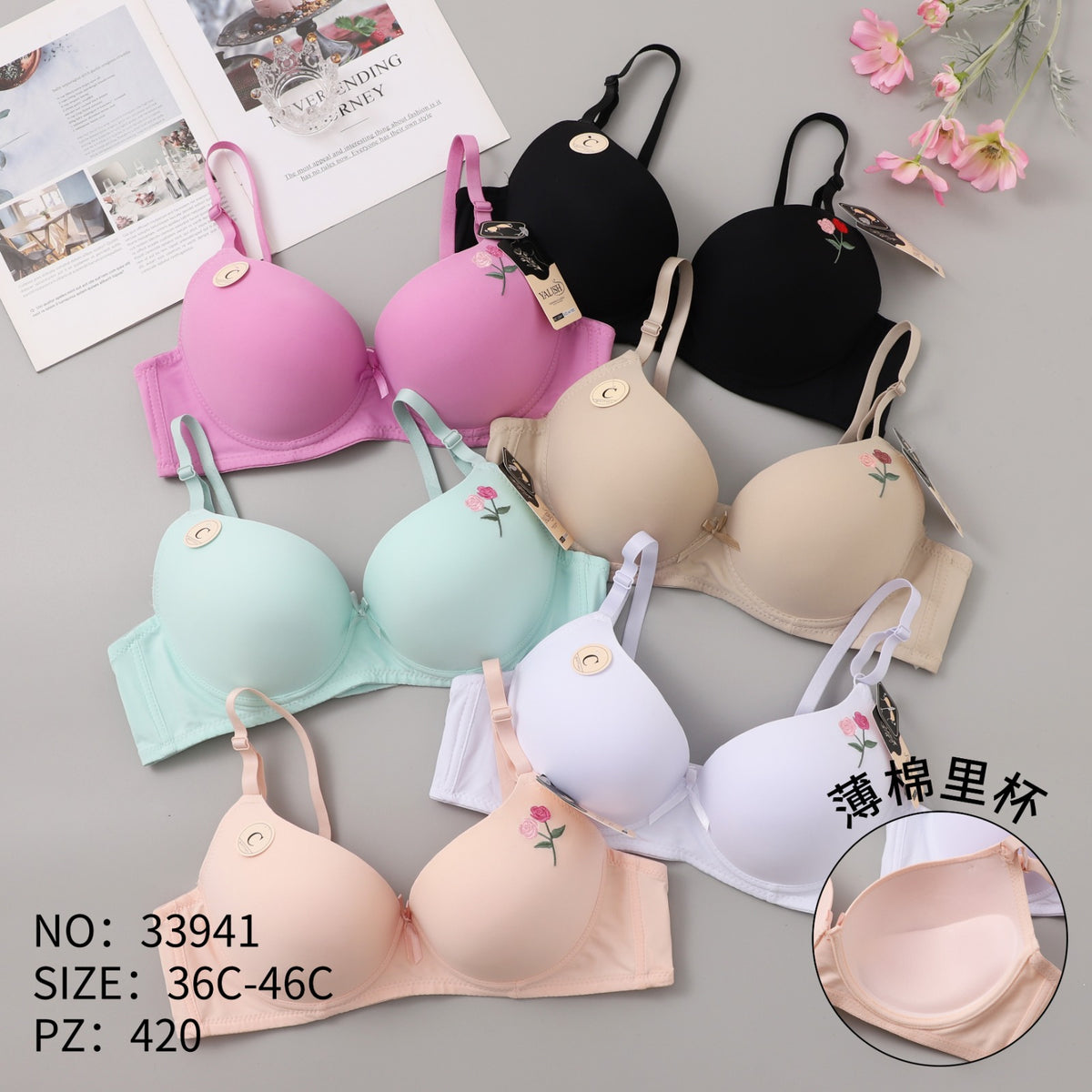 Soutien-Gorge Femme – Réf. 33941