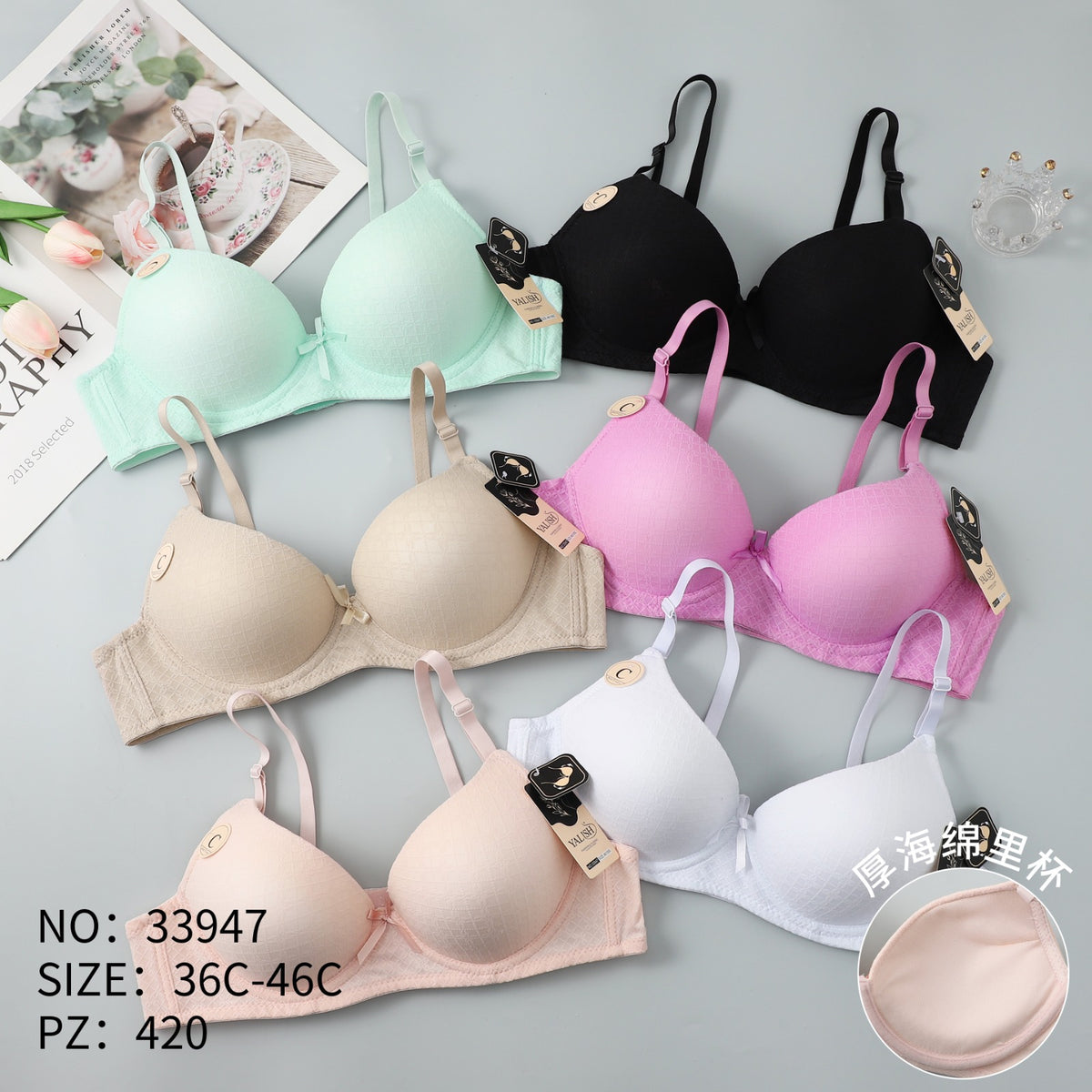 Soutien-Gorge Femme – Réf. 33947