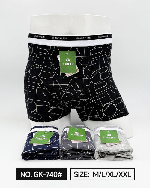 Boxer Homme Imprimé Graphique – Réf. GK-740